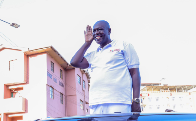 File image of former Deputy President Rigathi Gachagua.